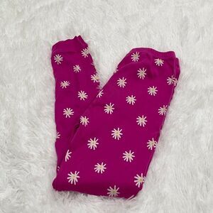 3/$12 Kids Pink Floral Pants Size 14